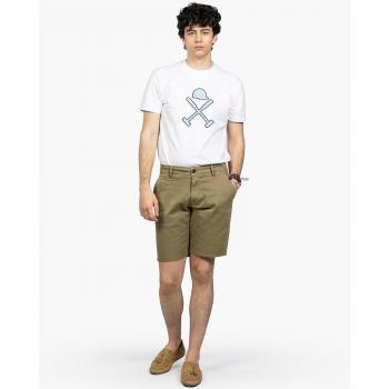Bermuda Chino Harper Neyer Verde Militar Hombre