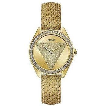 Guess Femme Uhr Analogique Quartz mit Cuir Armband W0884L5