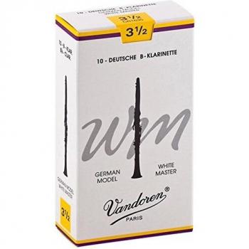 Vandoren White Master German Bb Clarinet Reeds 3.5 - Box of 10