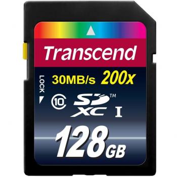 Transcend TS128GSDXC10 - Tarjeta de memoria SDXC de 128 GB