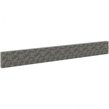 Gabion con cubierta de acero galvanizado 900x30x100 cm