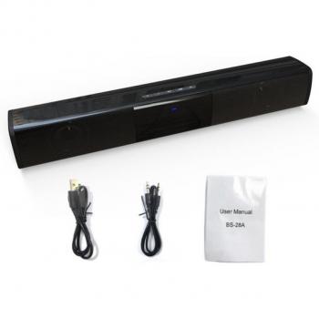 Barra de Sonido Inalámbrica con Bluetooth y Subwoofer para Cine en Casa