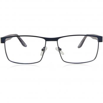 Gafas Anti-Azules Rectangle Montuta completa Metal Azules Armazones para Hombre - SmartBuy Collection