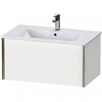 Mueble Lavabo Murales Duravit XViu 81 x 40 x 48 cm, Eiche Cashmere, 1 Cajón, Acabado Champán Mate