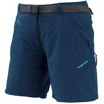 TRANGO PC006192 Pantalones Cortos, Mujer, Azul Oscuro, XS