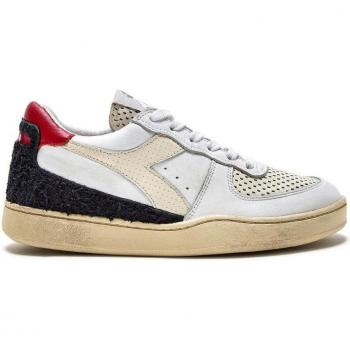 Diadora Mi Basket Low Punche White Sneakers EU44.5