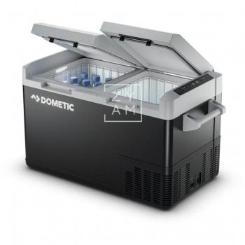 Nevera Dometic CoolFreeze CFF-70DZ de compresor portátil, 70 L, refrigeración hasta -18 °C, compatible con 12 V/24 V/230 V, con protección de batería y dos zonas