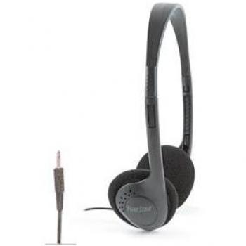 Auriculares Monofónicos Fonestar FA-592M de Diadema Hi-Fi, Impedancia 32 Ohm, Potencia Máxima 30 mW, Sensibilidad 110 dB, Cable de 1