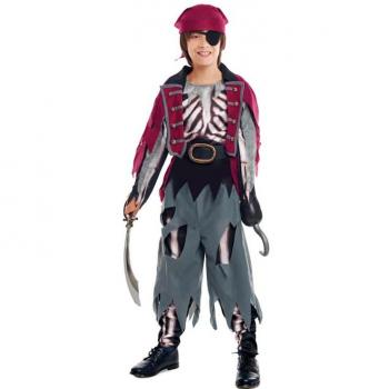 Disfraz de Pirata Calavera para Niño