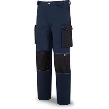 Marca SERIE-PRO - Pantalon tergal talla 54-56 azul negro