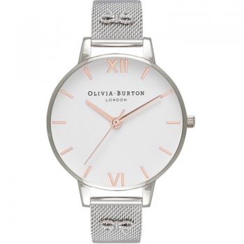 Olivia Burton Women's Quartz Analog Watch with Steel Strap 38mm OB16ES10