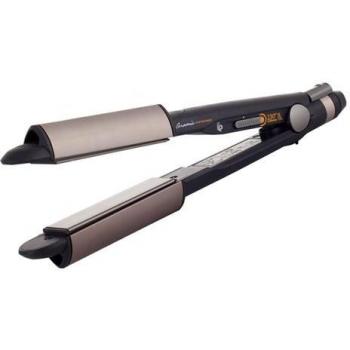BaByliss iPro 230 iCurl - Alisador y rizador de pelo profesional con recurbimiento de ceramica, temperatura 180 o 230ºC