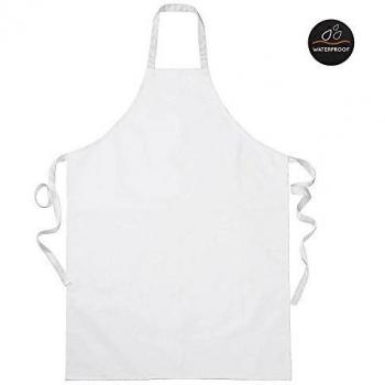 Delantal Impermeable para la Industria Alimentaria Portwest 2207, Blanco, Talla Única