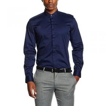 Antony Morato - Camicia Smoking Slim, Camisa, 7029 / azul marino, 52
