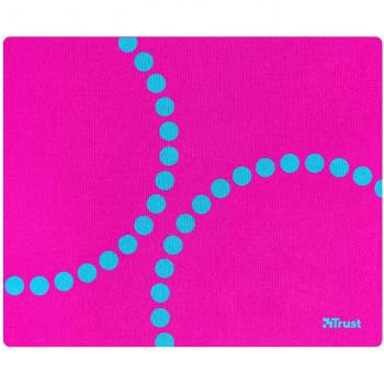 Alfombrilla para Ratón Trust Primo 22105 con Base Antideslizante para Mayor Precisión y Control - Color Rosa y Azul