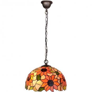 Lámpara de Techo Viro Diamond Ambar Hierro 60 W 30 x 125 x 30 cm