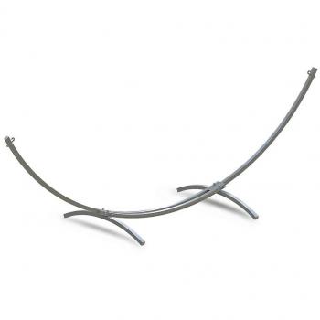 Viking Choice Armazón para hamaca grande 300 x 130 cm - Gris - Hasta 220 kg