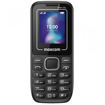 MaxCom Classic MM135 Teléfono Básico 1.77 Negro - Modelo Ligero