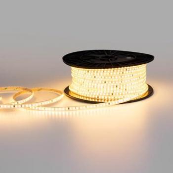 Tira LED 220V AC Monocolor 8W/m 10mm IP65 50 Metros