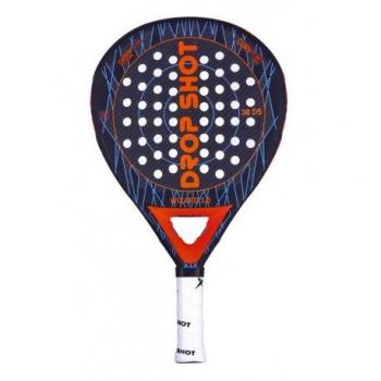 DROP SHOT Wizard 3.0 Pala Pádel, Unisex Adulto, Negro, 360-385 gr