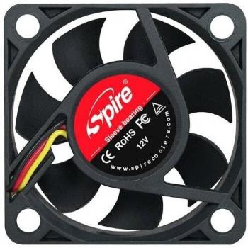 SPIRE Ventilador 50 x 50 x 15 mm / 4800 RPM / 29,7 dBA/rodamiento de fricción