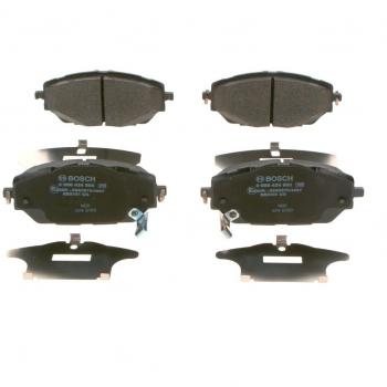 Bosch Juego de 4 pastillas de freno para TOYOTA C-HR y Corolla, Freno de disco, Delantero, Ref: 0 986 424 865