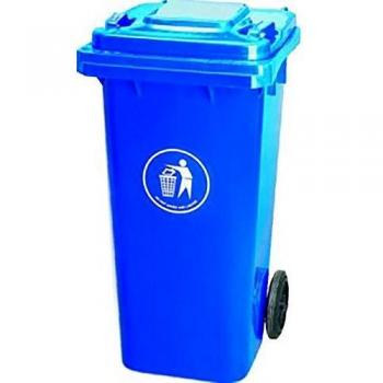 CONTENEDOR Basura 120 LT con Ruedas Tapa PL AZ