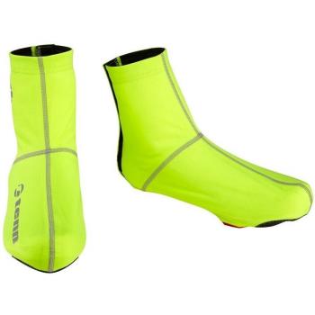 Tenn Unisex Fluid Water Resistant Cycling Overshoes - Hi-Viz Yellow - UK 6-7