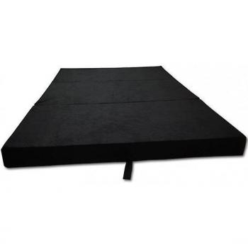 Viking Choice Colchón de invitados - colchón de camping - colchón de viaje - colchón plegable - 120 x 200 x 10 - negro