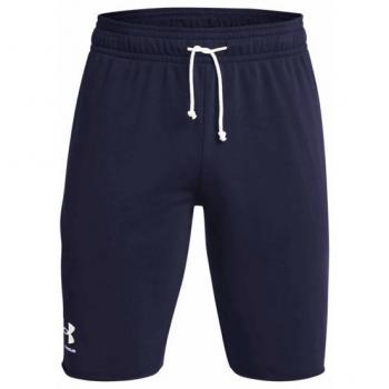 Under Armour Rival Terry Fitness Shorts - Men's 2XL, Midnight Navy