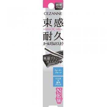 Cezanne Endurance Lasting Curl Slim Mascara S1 Black