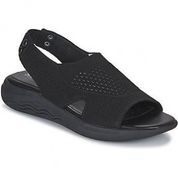 Sandalias Mujer Geox Spherica Ec5 D Negro