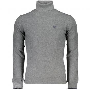 North Sails Gray Long Sleeve Turtleneck Sweater - XXL