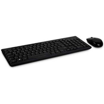 Combo Teclado y Ratón Inter-Tech KB-208 Inalámbrico 2.4 GHz Negro