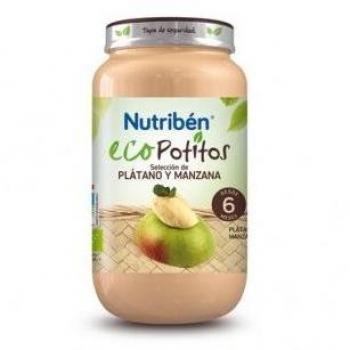 Nutriben Ecopotito Plátano y Manzana 250g