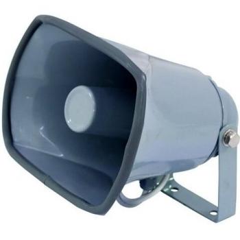 Omnitronic bandera 061.140 NOH-25S PA altavoz blanco