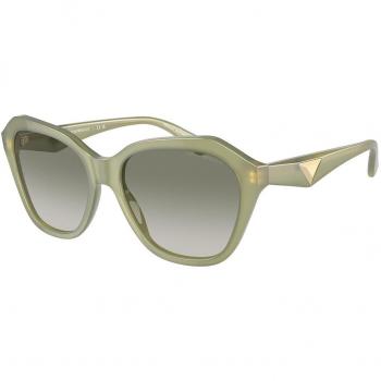 Emporio Armani EA4221F Asian Fit Women's Sunglasses Green Size 56