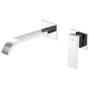 Mezclador de Lavabo Steinberg Serie 135, Empotrado, 2 Orificios, Proyección 200 mm, Color Cromado