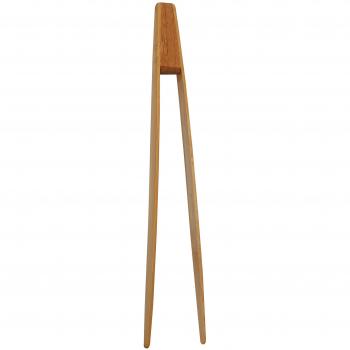 Pebbly NBA001 - Pinza de tostadas, bambú, 24 cm