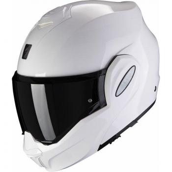 Scorpion Casco Modular EXO-TECH EVO Blanco Sólido 2XL