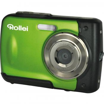 Rollei Sportsline 60 - Cámara digital compacta, 5 MP, estanco al agua hasta 3 metros, color verde