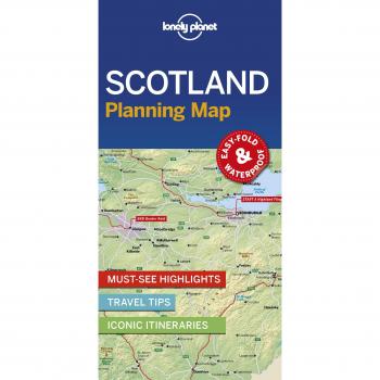 Lonely Planet Scotland Planning Map