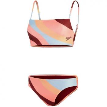 Speedo Bikini Thinstrap Speedo - bikini con tirantes delgados, diseño cómodo y ajustado, ideal para natación y actividades acuáticas, fabricado con material de secado rápido y resistente al cloro