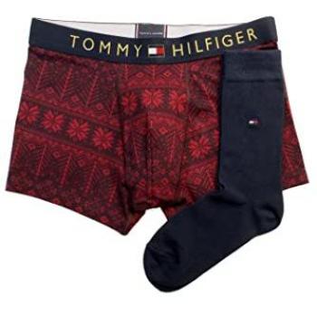 Tommy Hilfiger Men's Multicolor Trunk & Sock Set - Size M