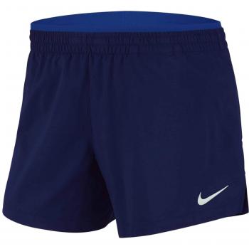 Nike W Nk Elevate Trck Short 5in Pantalón, Mujer, Blue Void/Indigo Force/Reflective silv, XS
