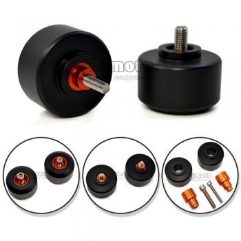 BJ Global motocicleta rueda delantera horquilla marco Slider Protector de caída para KTM Duke RC 125/200/390