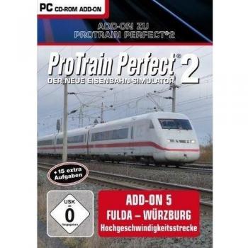 Pro Train Perfect 2 - AddOn 5 Fulda-Würzburg [Importación alemana]