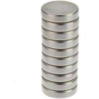 Elsatsang 10pcs 12mm x 3mm Disc Rare Earth Neodymium Super strong Magnets N35 Craft Models