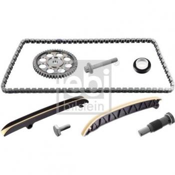 Kit de cadena de distribución FEBI BILSTEIN 107797 con componentes de alta calidad para asegurar un funcionamiento óptimo del motor, incluye todas las piezas necesarias para la instalación, fabricado según estándares OEM, diseñado para vehículos es