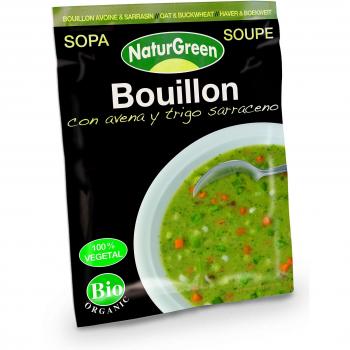 NaturGreen Sopa Bouillon con Avena y Trigo Bio 40g